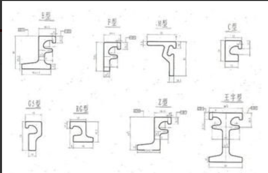橋梁伸縮縫型鋼樣式 橋梁伸縮縫型鋼樣式