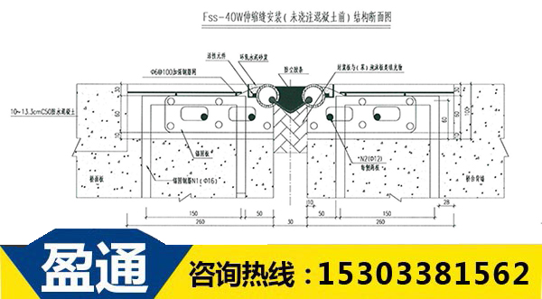 Fss- 40W型橋梁伸縮縫設(shè)計圖.jpg